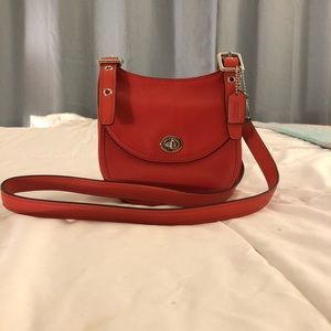 Coach Legacy Leather Mini Saddle Bag